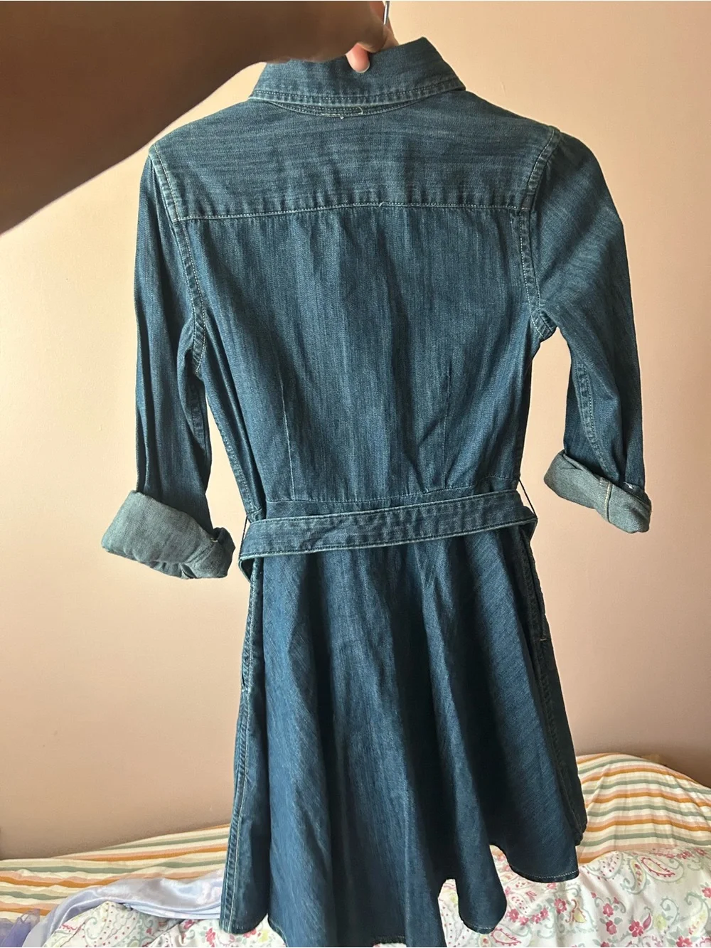 Ralph Lauren Blue Denim Shirt Dress